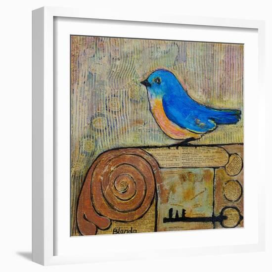 Knowledge is Key-Blenda Tyvoll-Framed Art Print