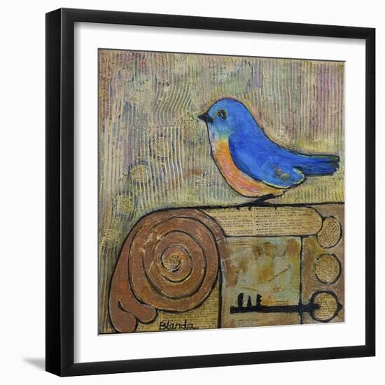 Knowledge Is Key-Blenda Tyvoll-Framed Giclee Print