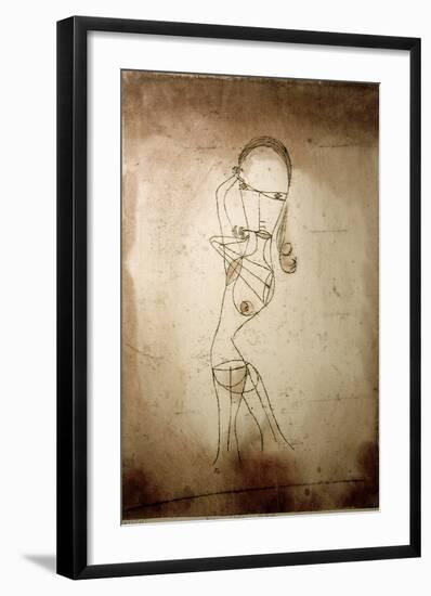 Knowledge, Silence Passing-Paul Klee-Framed Giclee Print