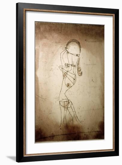 Knowledge, Silence Passing-Paul Klee-Framed Giclee Print