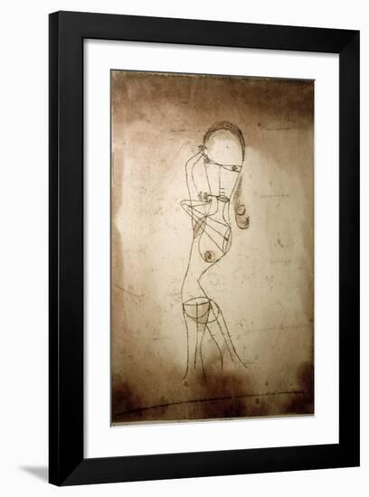 Knowledge, Silence Passing-Paul Klee-Framed Giclee Print