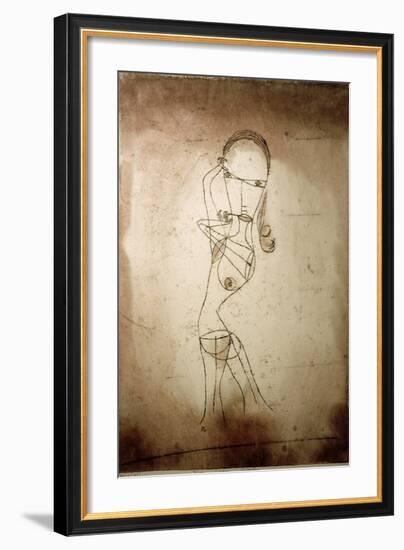 Knowledge, Silence Passing-Paul Klee-Framed Giclee Print