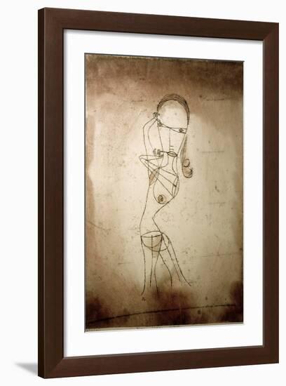 Knowledge, Silence Passing-Paul Klee-Framed Giclee Print
