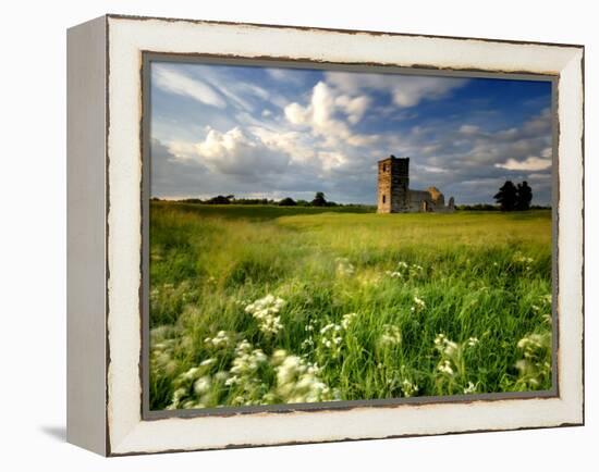 Knowlton Church, Dorset, UK-Ross Hoddinott-Framed Premier Image Canvas