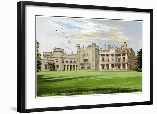 Knowsley Hall, Lancashire, Home of the Earl of Derby, C1880-AF Lydon-Framed Giclee Print