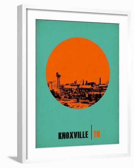 Knoxville Circle Poster 1-NaxArt-Framed Art Print