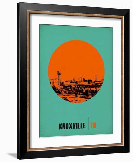 Knoxville Circle Poster 1-NaxArt-Framed Art Print