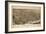 Knoxville, Tennessee - Panoramic Map-Lantern Press-Framed Art Print