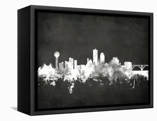 Knoxville Tennessee Skyline-Michael Tompsett-Framed Stretched Canvas
