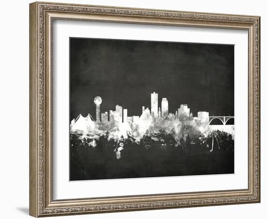 Knoxville Tennessee Skyline-Michael Tompsett-Framed Art Print