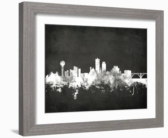 Knoxville Tennessee Skyline-Michael Tompsett-Framed Art Print