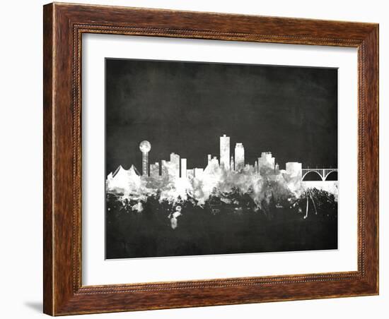 Knoxville Tennessee Skyline-Michael Tompsett-Framed Art Print