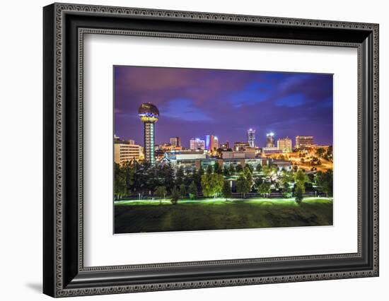 Knoxville, Tennessee, USA Downtown at World's Fair Park.-SeanPavonePhoto-Framed Photographic Print