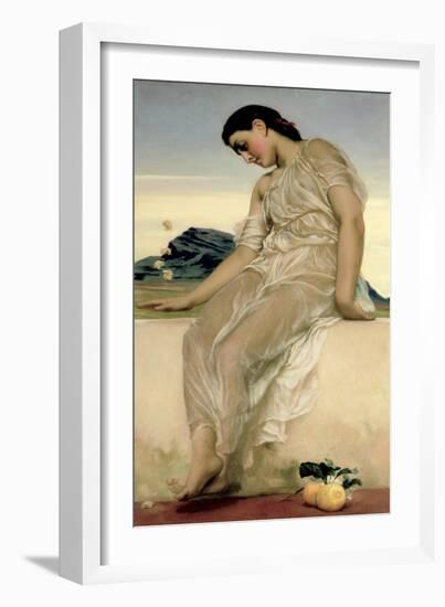 Knucklebones, 1867-Frederick Leighton-Framed Giclee Print