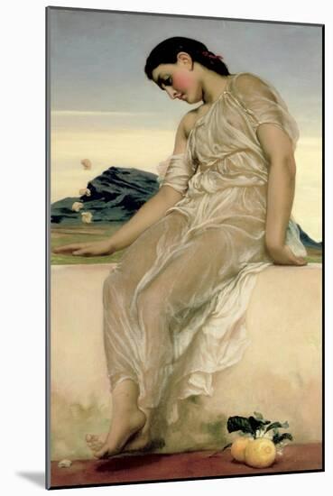 Knucklebones, 1867-Frederick Leighton-Mounted Giclee Print