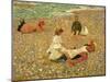 Knucklebones, Walberswick, 1888-89-Philip Wilson Steer-Mounted Giclee Print