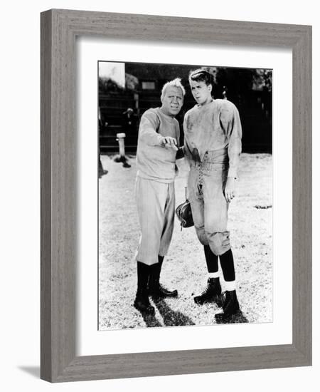 Knute Rockne All American, Pat O'Brien, Ronald Reagan, 1940-null-Framed Photo