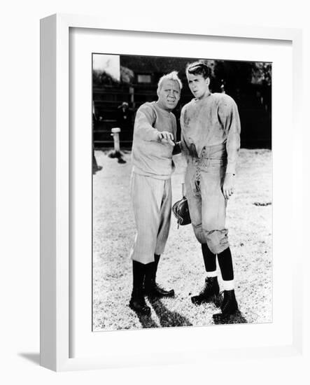 Knute Rockne All American, Pat O'Brien, Ronald Reagan, 1940-null-Framed Photo