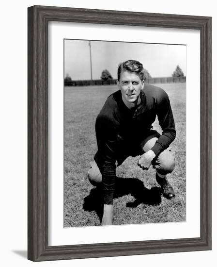 Knute Rockne All American, Ronald Reagan, 1940-null-Framed Photo