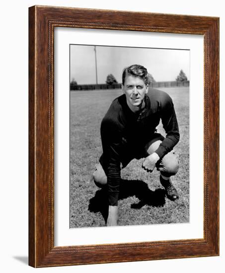 Knute Rockne All American, Ronald Reagan, 1940-null-Framed Photo
