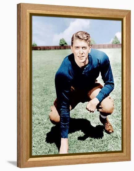 Knute Rockne All American, Ronald Reagan, 1940-null-Framed Stretched Canvas