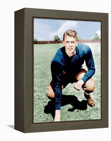 Knute Rockne All American, Ronald Reagan, 1940-null-Framed Stretched Canvas