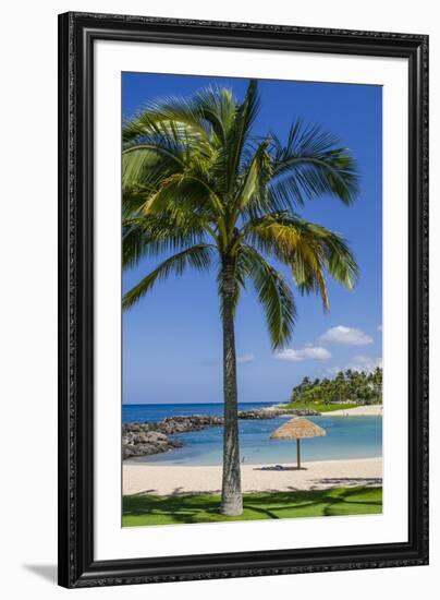 Ko Olina Beach, West Coast, Oahu, Hawaii, United States of America, Pacific-Michael DeFreitas-Framed Photographic Print