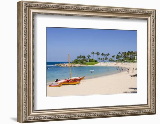 Ko Olina Beach, West Coast, Oahu, Hawaii, United States of America, Pacific-Michael DeFreitas-Framed Photographic Print