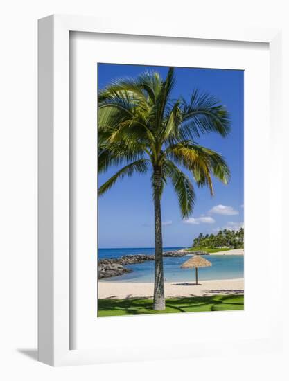 Ko Olina Beach, West Coast, Oahu, Hawaii, United States of America, Pacific-Michael DeFreitas-Framed Photographic Print