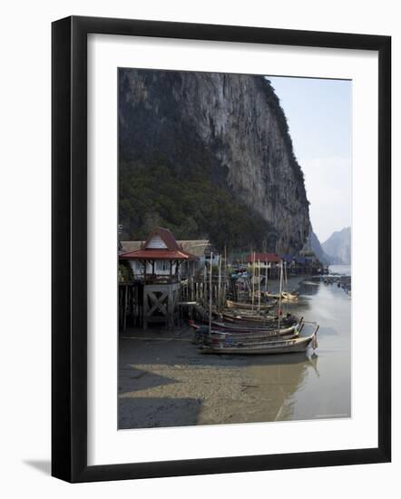 Ko Panyi, Muslim Fishing Village, Phang Nga, Thailand, Southeast Asia-Joern Simensen-Framed Photographic Print