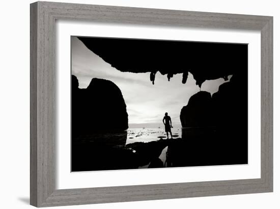 Ko Phi Phi Sunset II-Erin Berzel-Framed Photographic Print