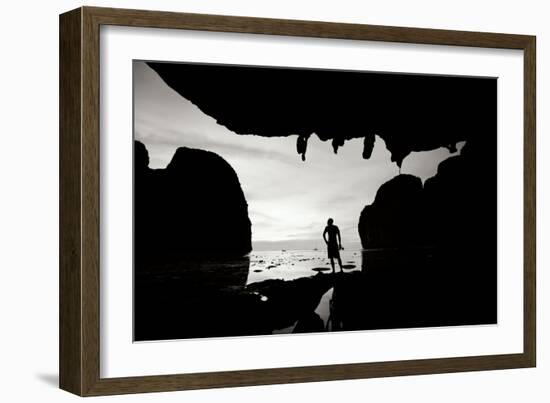 Ko Phi Phi Sunset II-Erin Berzel-Framed Photographic Print