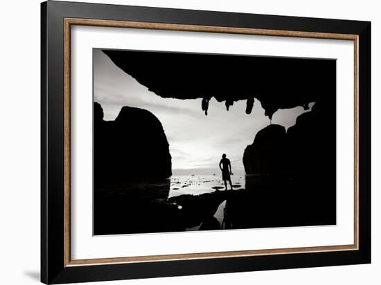 Ko Phi Phi Sunset II-Erin Berzel-Framed Photographic Print