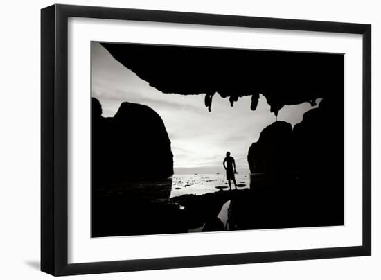 Ko Phi Phi Sunset II-Erin Berzel-Framed Photographic Print