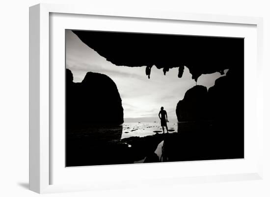 Ko Phi Phi Sunset II-Erin Berzel-Framed Photographic Print