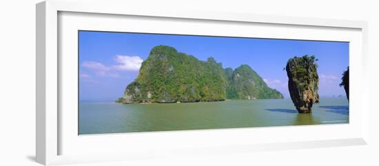 Ko Tapu (Clou Island or James Bond's Island) Ao Phangnga, Phuket Province, Thailand-Bruno Morandi-Framed Photographic Print