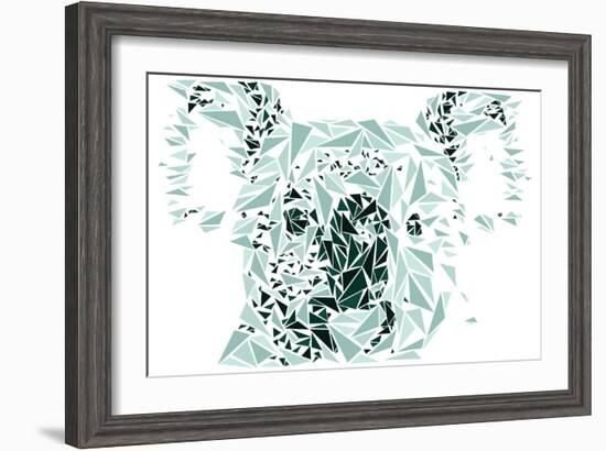 Koala Bear-Cristian Mielu-Framed Art Print