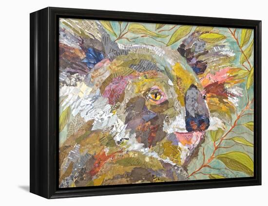 Koala Collage I-Elizabeth St. Hilaire-Framed Stretched Canvas