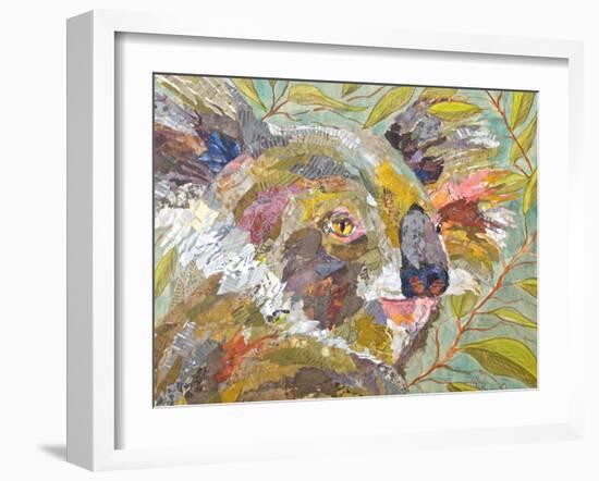 Koala Collage I-Elizabeth St. Hilaire-Framed Art Print