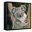 Koala Young Close-Up-null-Framed Premier Image Canvas