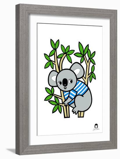 Koala-Jane Foster-Framed Art Print