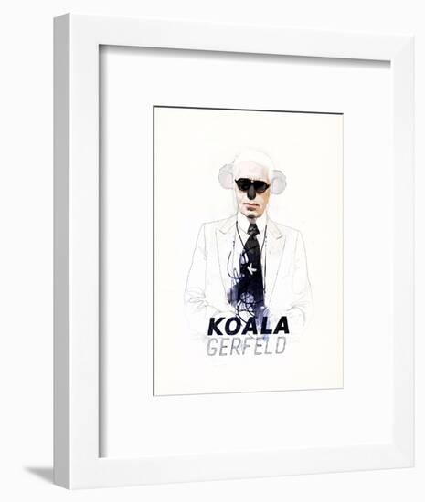 Koalagerfeld-Mydeadpony-Framed Art Print