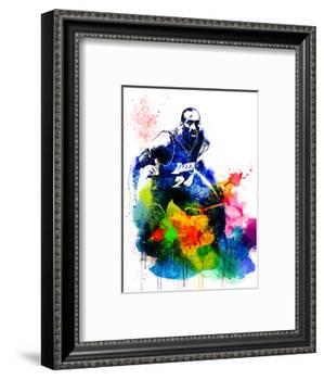 Kobe Bryant I-Brad Dillon-Framed Art Print