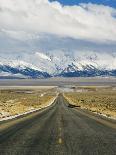 Never Ending Straight Road on US Route 50, the Loneliest Road in America, Nevada, USA-Kober Christian-Photographic Print