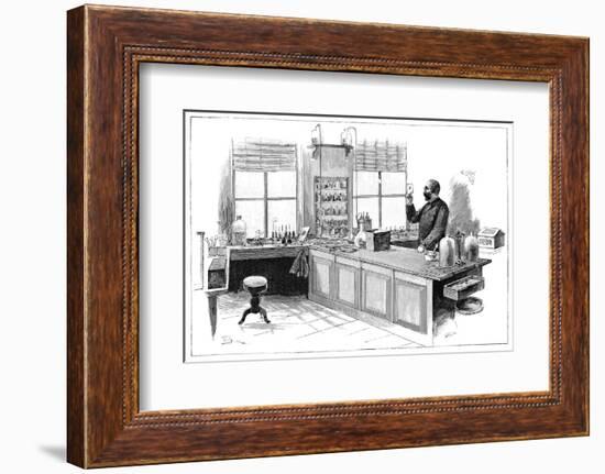 Koch And Tuberculosis, 19th Century-Science Photo Library-Framed Photographic Print