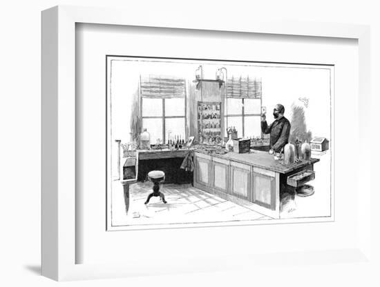 Koch And Tuberculosis, 19th Century-Science Photo Library-Framed Photographic Print