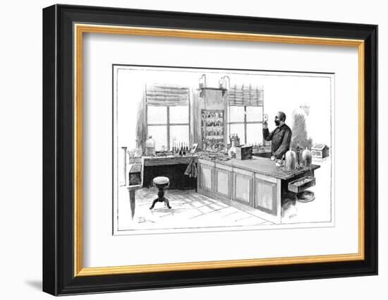 Koch And Tuberculosis, 19th Century-Science Photo Library-Framed Photographic Print