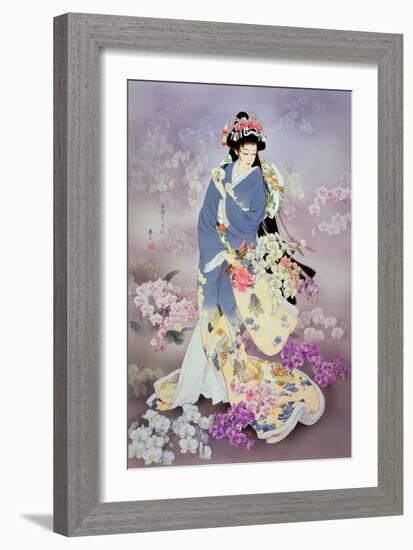 Kochouran-Haruyo Morita-Framed Art Print