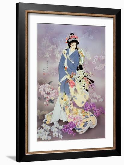 Kochouran-Haruyo Morita-Framed Art Print