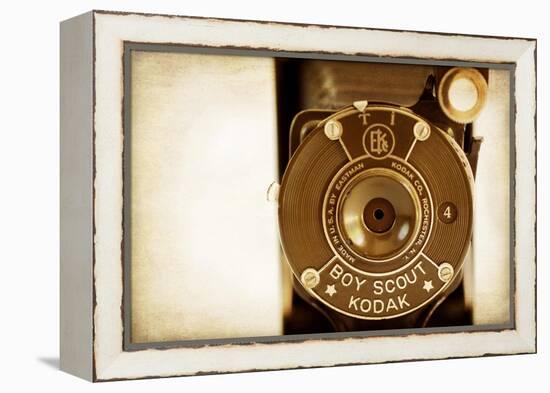 Kodak Boy Scout Lens-Jessica Rogers-Framed Premier Image Canvas